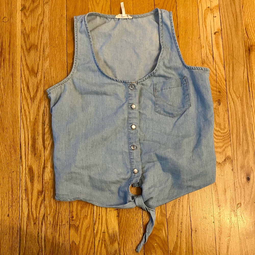 Denim Button Up - image 1